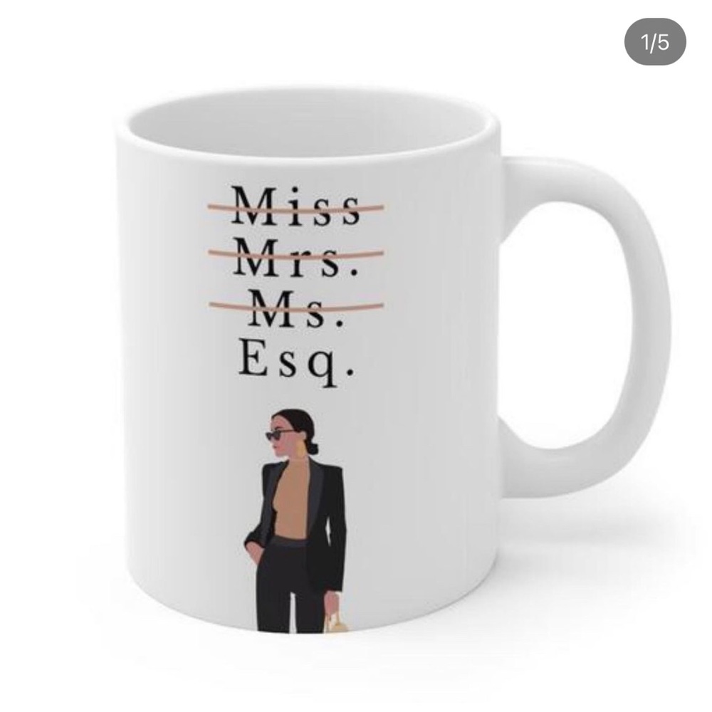 Lawyer gift coffee mug for attorney law student law school graduation